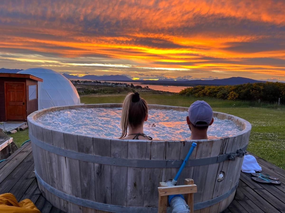 Garden Domes Villa Puerto Natales Ngoại thất bức ảnh